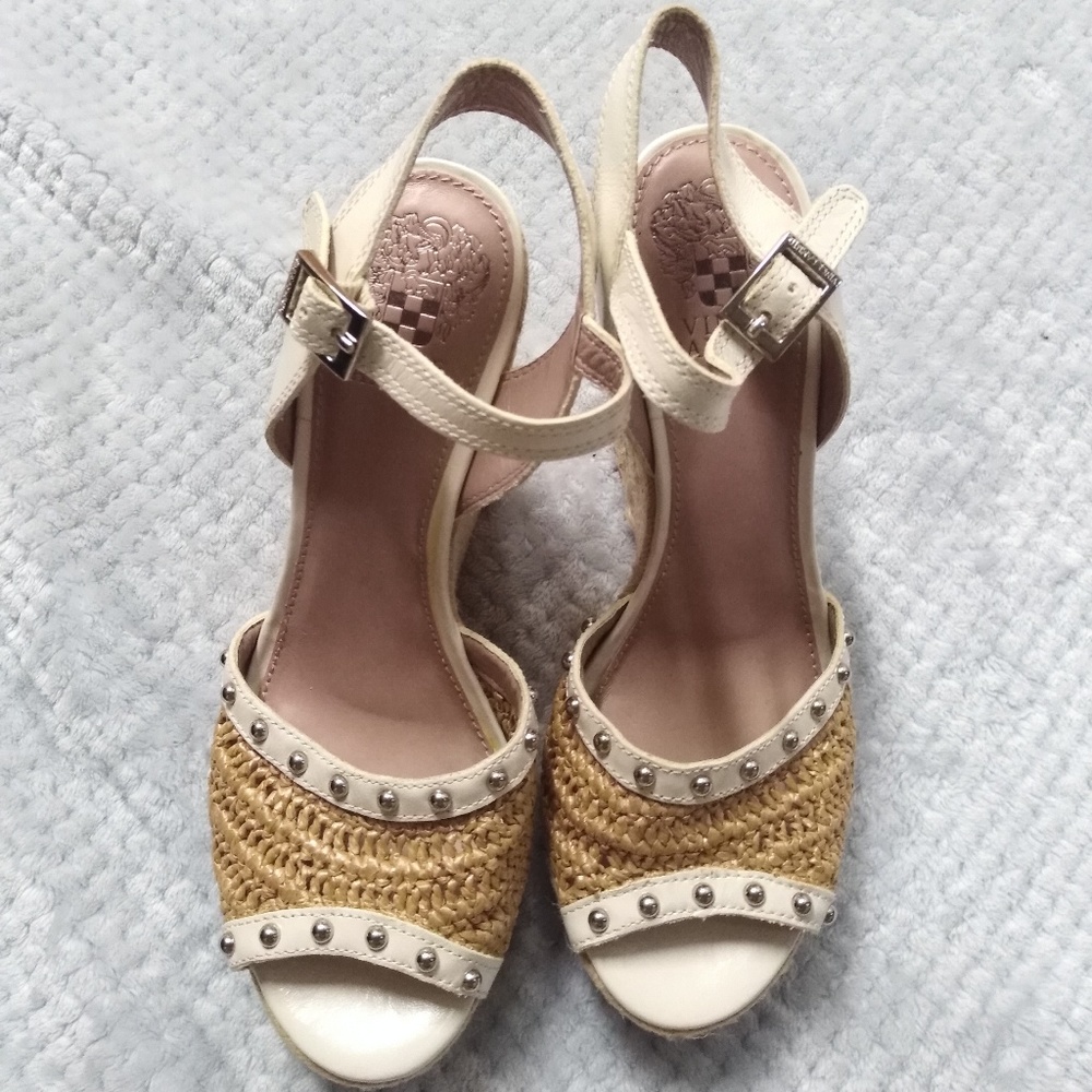 Vince Camuto wedge heels 7.5